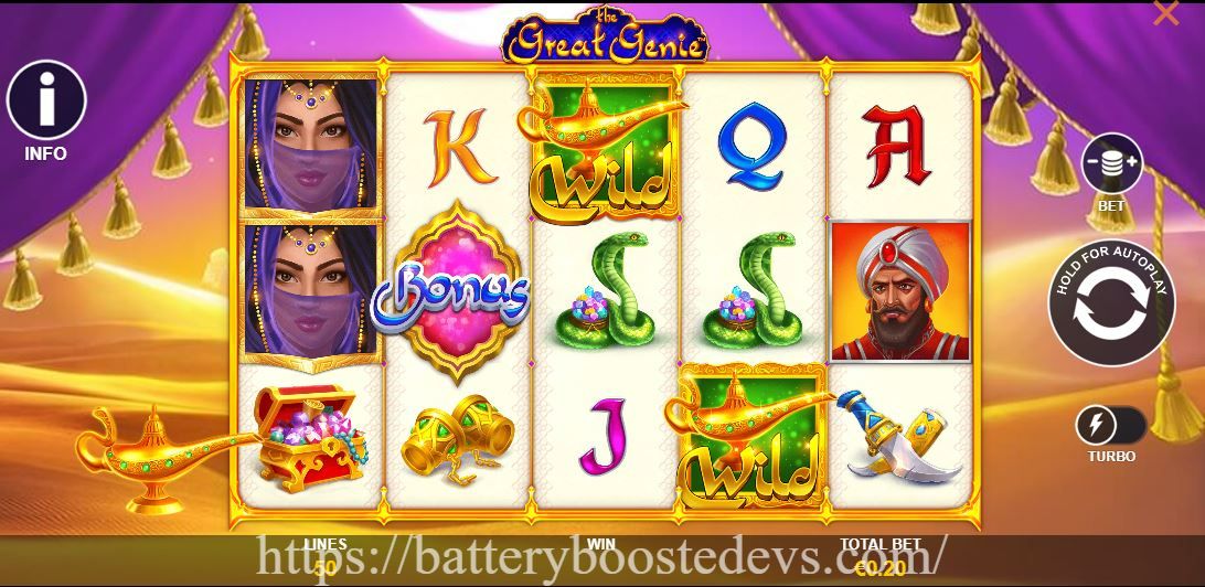 Read more about the article The Great Genie: Slot Bertema Jin Ajaib dengan Nuansa Fantasi dan Harta Karun